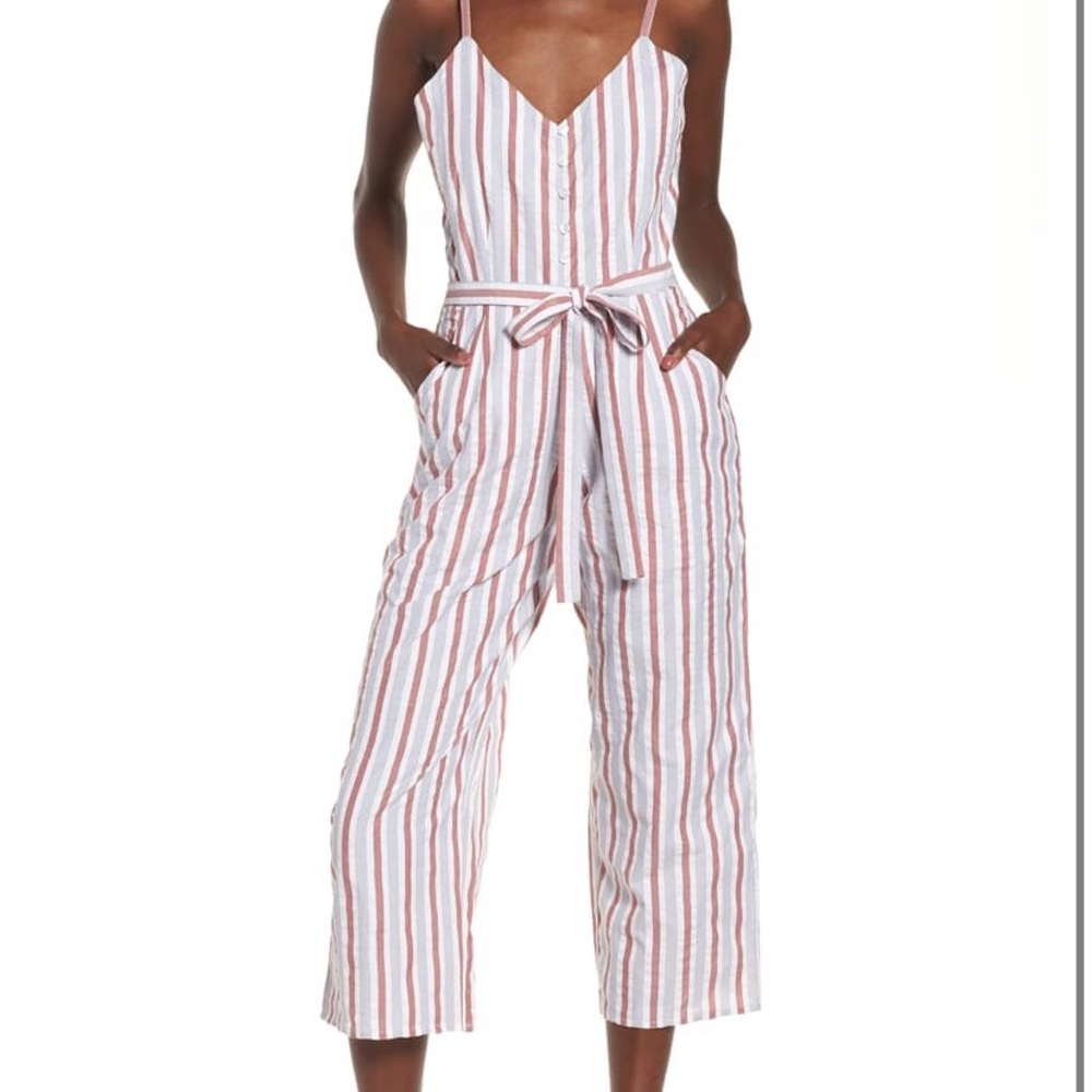 Bp Nordstrom tie waist jumpsuit NWOT